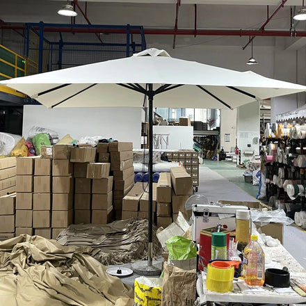 Modern Design Outdoor Umbrella Stand with Big Size Garden Centre Pole for Park Use Outdoor Furniture