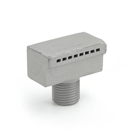 High Quality Stainless Steel air Blower Nozzle Flat Fan Air Nozzle BSPT 1/8'' with 8 Holes