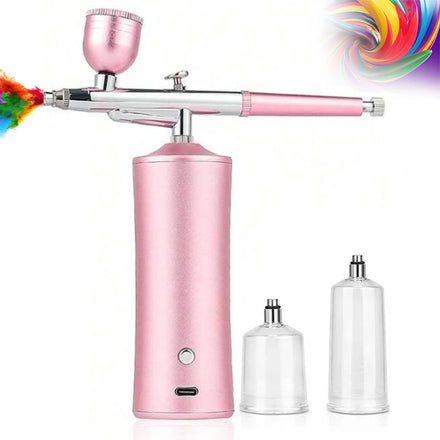 OEM Professional Cordless Airbrush Paint Makeup Nail Barber Accessories air Brush Machine Airbrush Kit with Compressor