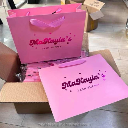 Wholesale Custom Gift Bags Shopping Bag Hard Paper Bag with Your Own Logos