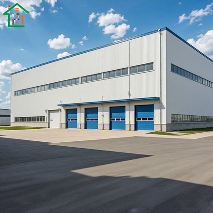 Algeria Prefab PU Sandwich Panel House with Steel Structure