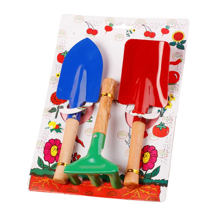 Garden Tool Set Trowel Hand Fork Hand Rake & Pruner for Gardening Garden Tool Kit