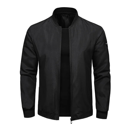 OEM Custom Logo Embroidery Light Luxury Casual Top Slightly Elastic Anti-wrinkle Thin Middle-aged and Young Jacket
