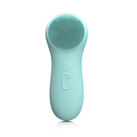 super soft Electric Silicone Face Cleaning Brush Spa Sonic Ultrasonic Silicone Facial Cleansing Brush IPX7