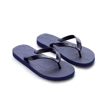 Factory Wholesale Summer Rubber EVA Upper Open Toe Anti-Slip Slippers Home Flip Flops with Rubber Lining for Men and Women