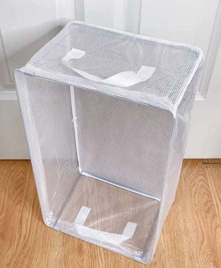 Foldable Design Clothes Toys Wardrobe Storage Box Anti-Wrinkle PVC Wardrobe Clothes Organizer