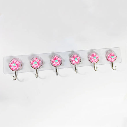 Customize Sky Touch Heavy Duty Metal Colorful Hooks Self Punch-free Strong Adhesion Adhesive Dish Towel Wall Hook
