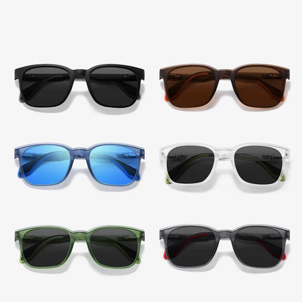 Men's 6806 HD Clarity Polarized Sunglasses UV400 Anti-Glare Shield for Driving and Fishing Sleek Design