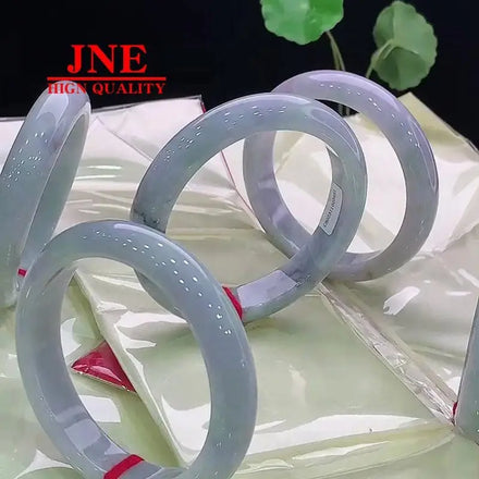 Factory Wholesale Myanmar Natural A- Type Jade Non-Crack Positive Ring Jade Bracelet Wholesale