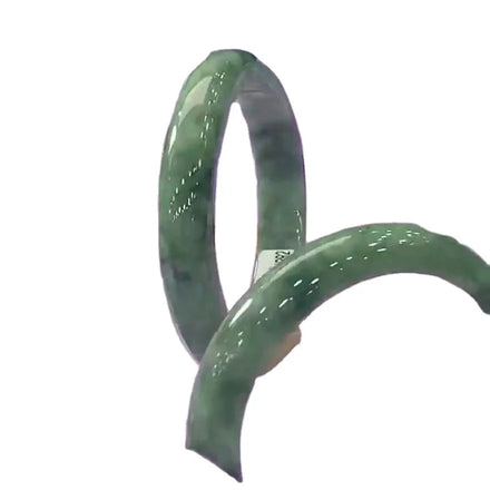Natural Myanmar A- Type Jade Bright Color Non-crack Jadeite Positive Circle Jadeite Bracelet Wholesale
