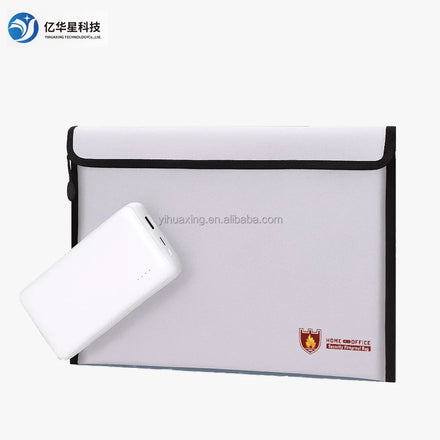 YHX UL94 Certified Portable Power Bank Safety Container Explosion-Contained Charger Fireproof Bag