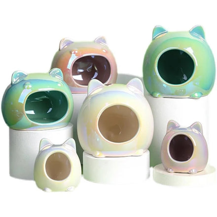 Wholesale Ceramic Large Multifunctional Hamster Hideout for Cooling Summer