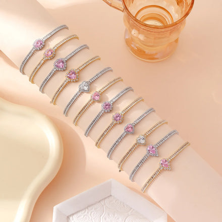Fashion Light Luxury Niche Exquisite Super Flash Zircon Bracelet Femme Versatile Temperament High-end Design Jewelry Wholesale