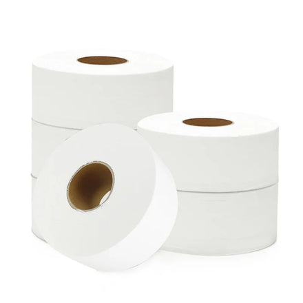 Unbleached Jumbo Roll Toilet Paper Wet Strength Soft Gentle Virgin Pulp Mega Roll Tissue Paper for Hotel