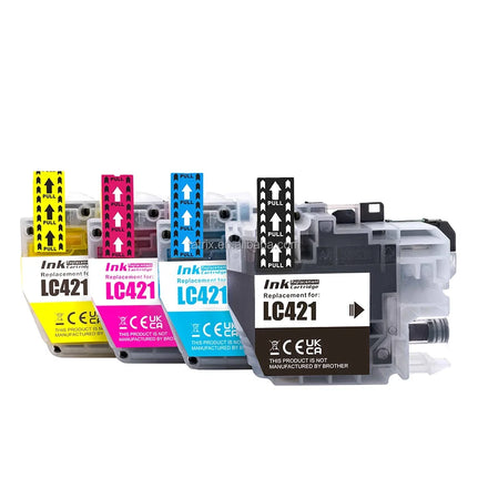 Tatrix LC421XL LC421 Compatible Printer Ink Cartridge for Brother DCP-J1050DW/J1140DW MFC-J1010DW