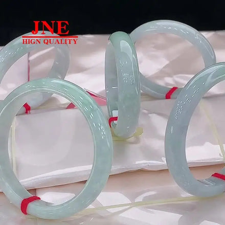 Wholesale Natural Myanmar Jade a Type Color Yangyan Lizheng Ring Jade Bracelet Wholesale