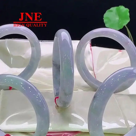 Myanmar Jade Wholesale A- Type Jade Jewelry Ornament Color Uniformity Positive Circle Jade Bracelet