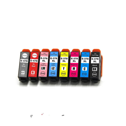 Tatrix 378XL T378XL Compatible Printer Ink Cartridge for Epson Expression Photo XP-8500 XP-15000