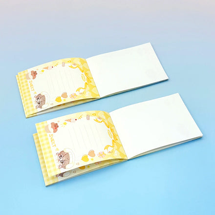 8pcs Heart-Shaped 3x3 Inch Sticky Notes Super Cute Bright Color Paper Memo Pads with Strong Self-Adhesive Promotions