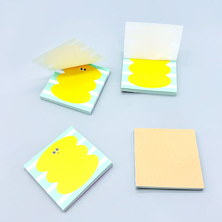 Two Sizes Sticky Custom Note Memo Pad With an Ultra-weak Adhesive