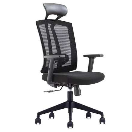 Ergonomic Recliner Office Chair With Headrest Manager Conference Use Long-sitting Waist Protection Home Fabric