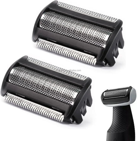 2pcs Genuine BG2000 Bodygroom Shaver Trimmer Replacement Foil Head Blades for Philips Bodygroom Series 7000 5000 TT2024 YS534