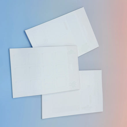 Customized Desktop Sticky Note Set Rectangular Cardboard Memo Pad with Leather Box Custom Logo Note Paper Sticker