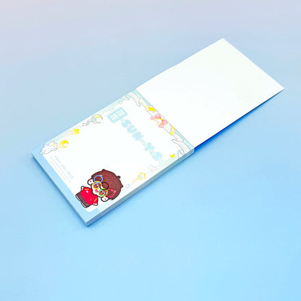 Creative Colorful Transparent Scratchpad Memo Pad PET Sticky Notes with Kraft Paper Offset Paper Cardboard Bill Type Product