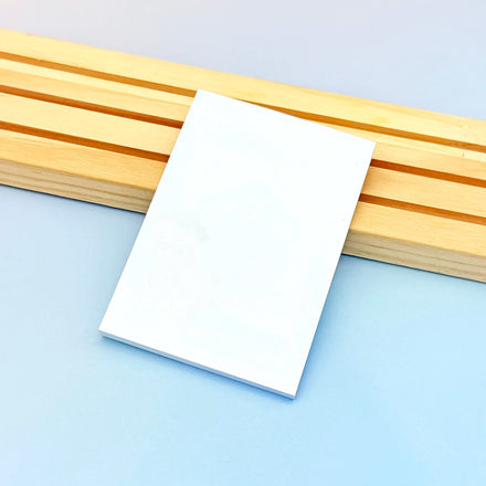 Vintage Sticky Notes Square Simple 3*3 Inch Self Adhesive Memo Pad clear Sticky Notes Transparent Good-looking