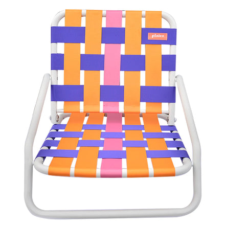 Outdoor Metal Folding Beach Chair Folding Aluminium Beach Chair Accept Customization Portable Metal Modern Moon Chair 4kg