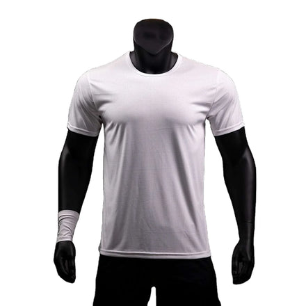 OEM Customized Logo Design sports Slim and Thin Classic and Men and Women Solid Color Short-sleeved T-shirt