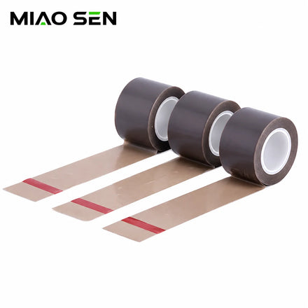Flame Retardant PTFE Pure Film Heat Resistant Tapes 10 Meter 10/12/13mm Width for Sealing Machines
