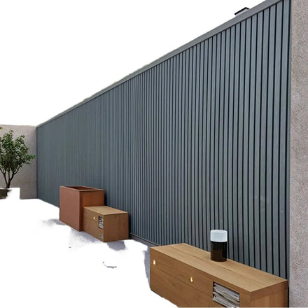 Hot Selling Modern Design WPC Sound-Absorbing Wall Panel High Quality Indoor/Outdoor for Staircase Bathroom Gym Living Room
