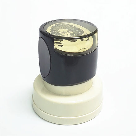 WES 40mm Flash Stamp Personalized Plastic Postage Stamps