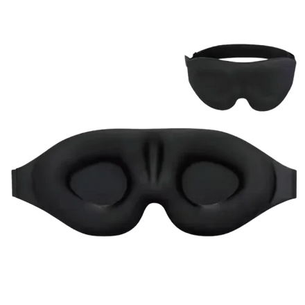 3D Memory Foam Sweet Night's Sleep Blindfold-Comfortable Lightweight 35g Travel Eye Mask European American Style All-Season Use