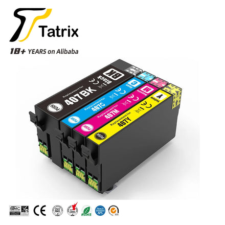 Tatrix epson 407 Germany Warehouse Spot Compatible Ink Cartridge for Epson WF-4745