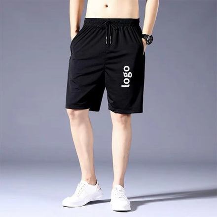 OEM Customized Design logo Men Shorts Summer Quick drying Shorts Loose Large Size Thin Sports Casual Pants New Style short