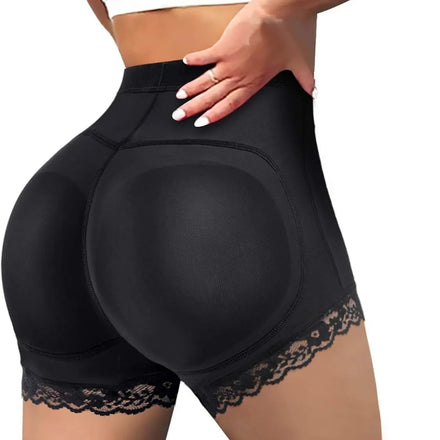 Hot Selling Body Shaping Shorts with Butt Pads for Lifting Buttocks Sports Fitness Thigh Padded Underwear Body Shaping Shorts