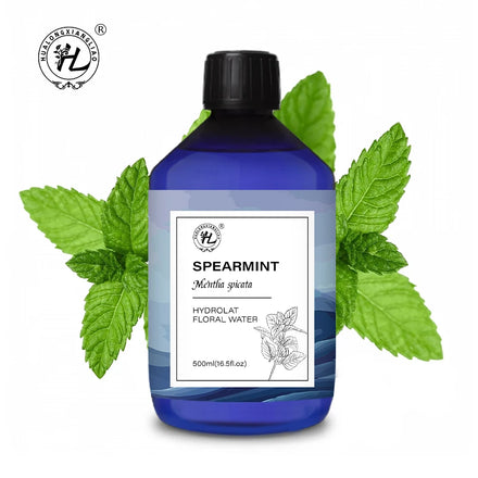 Spearmint Hydrosol - Hydrolatfor Skin Face Diffuser - 100% Pure Natural Floral Water Steam Distilled | OEM 500mL
