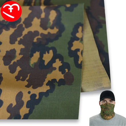 Stock SS-LETO Russian Camouflage Fabric Nylon Cotton Plaid NY CO 50/50 Waterproof Breathable Tactical Outdoor Clothing Fabric