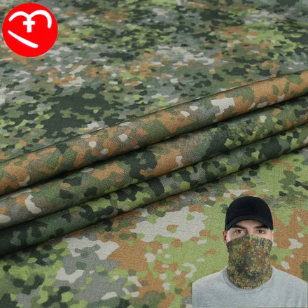 NFP Dutch Jungle Camouflage Nylon Cotton Plaid NYCO5050 Tactical Outdoor Waterproof Clothing Anti-infrared Fabric