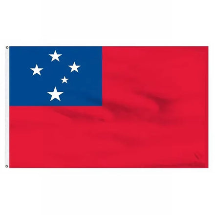 Custom Printing 110gsm 100D 170gsm Polyester 3X5ft Samoa National Flag