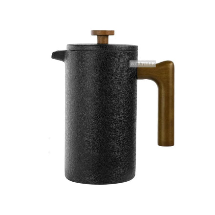 BERTILLE Stainless Steel Double Layer French Press Pot With Filter Camping French Coffee Press