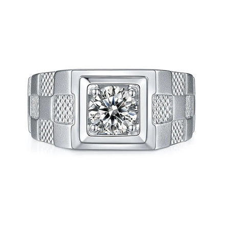 2.0CT Moissanite Engagement Ring 925 Sterling Silver VVS Fine Jewelry for Women Supplier's Luxury Collection