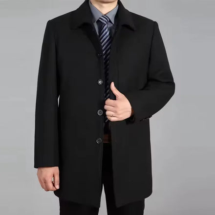OEM Customized Logo Design spring and autumn business casual style Winter lapel jacket jacket