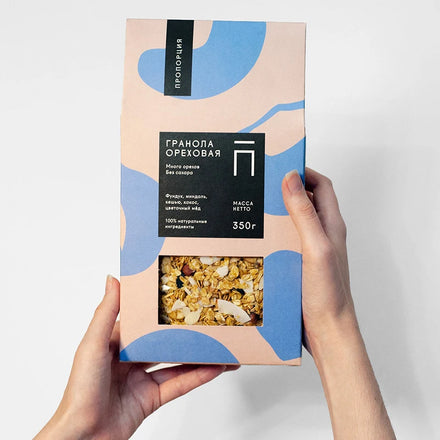 Eco-Friendly Customized Dry Nuts Paper Packing Box for Bakery Sushi Cake Pastry Coffee Cookie Oatmeal Brownie Matt Lamination