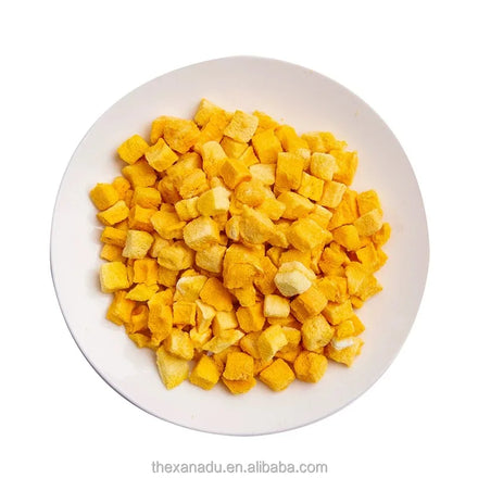 5*5mm Mango Cubes 0 Added Sugar Mangos Diced Fruits for Ingredient/Bakery/Snacks/Milk Tea/Bakery Wholesale Pack Custom Accept