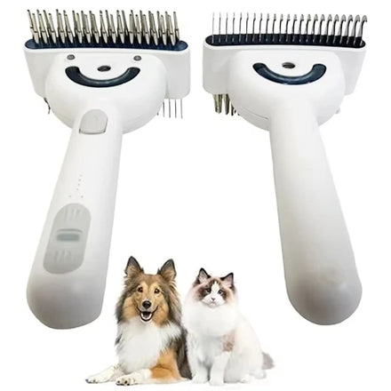 2025 New Arrival Pet Cleaning Kit Double-Sided Pet Spray Brush for Cat Dog Hair Removal Grooming