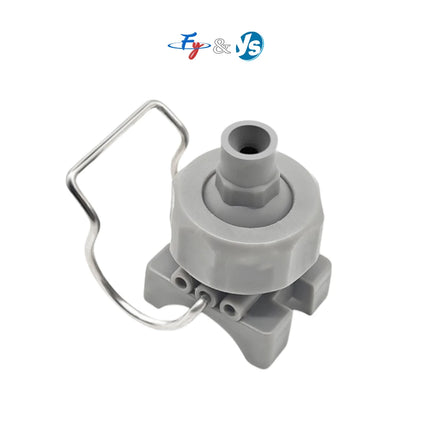 Adjustable Grey Industrial Spray Nozzle Automatic Spherical Clip & Double Clip Cleaning Fan New Condition Universal PP Plastic