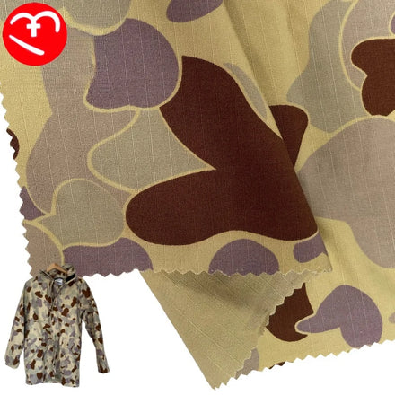 AMCU Australia Camouflage AUSCAM 220GSM Waterproof Plaid Fabric Nylon Cotton Printed Fabric for Tactical Gear Sportswear Outdoor